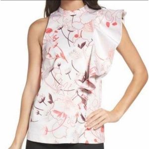 COOPER ST. Amaya Ruffle Top size 4 NWT